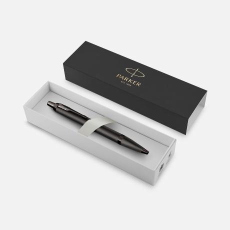 Ручка шариковая Parker IM Professionals Monochrome Titanium, темно-серая
