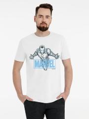 Футболка Iron Man Sketch, белая