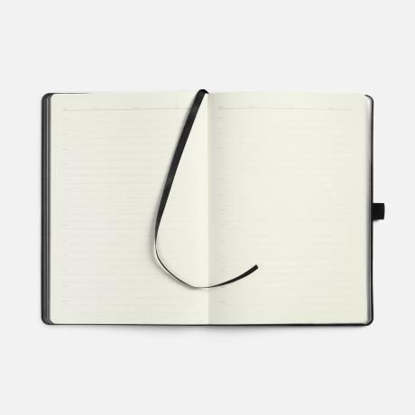 Ежедневник Peel Flex, недатированный, черный