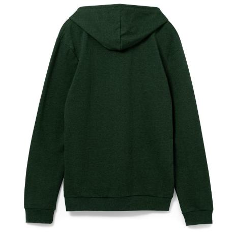 Толстовка с капюшоном унисекс Hoodie, темно-зеленая