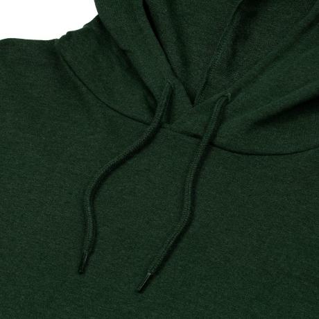 Толстовка с капюшоном унисекс Hoodie, темно-зеленая