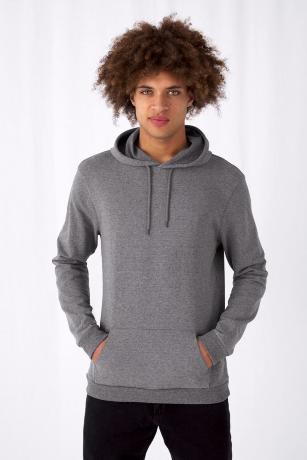 Толстовка с капюшоном унисекс Hoodie, темно-зеленая