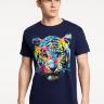 Футболка Jungle Look, темно-синяя