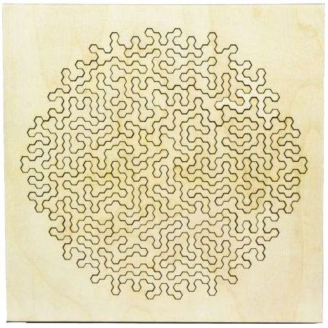 Фрактальный пазл Puzzliki Asterisk Medium, 29 деталей