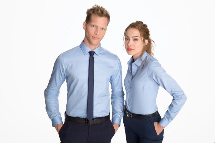 Рубашка женская Brody Women голубая