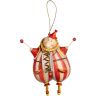 Набор из 3 елочных игрушек Circus Collection: барабанщик, акробат и слон