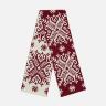 Шарф Wintertude L, красный с белым