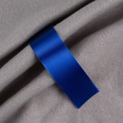 Лента сатиновая Satin 35 XXL, синяя, 210 см