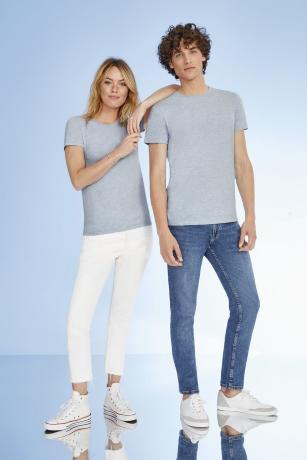 Футболка мужская Regent Fit 150, желтая (горчичная)