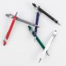 Ручка шариковая Pointer Soft Touch со стилусом, зеленая