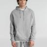 Толстовка с капюшоном унисекс Hoodie, серый меланж